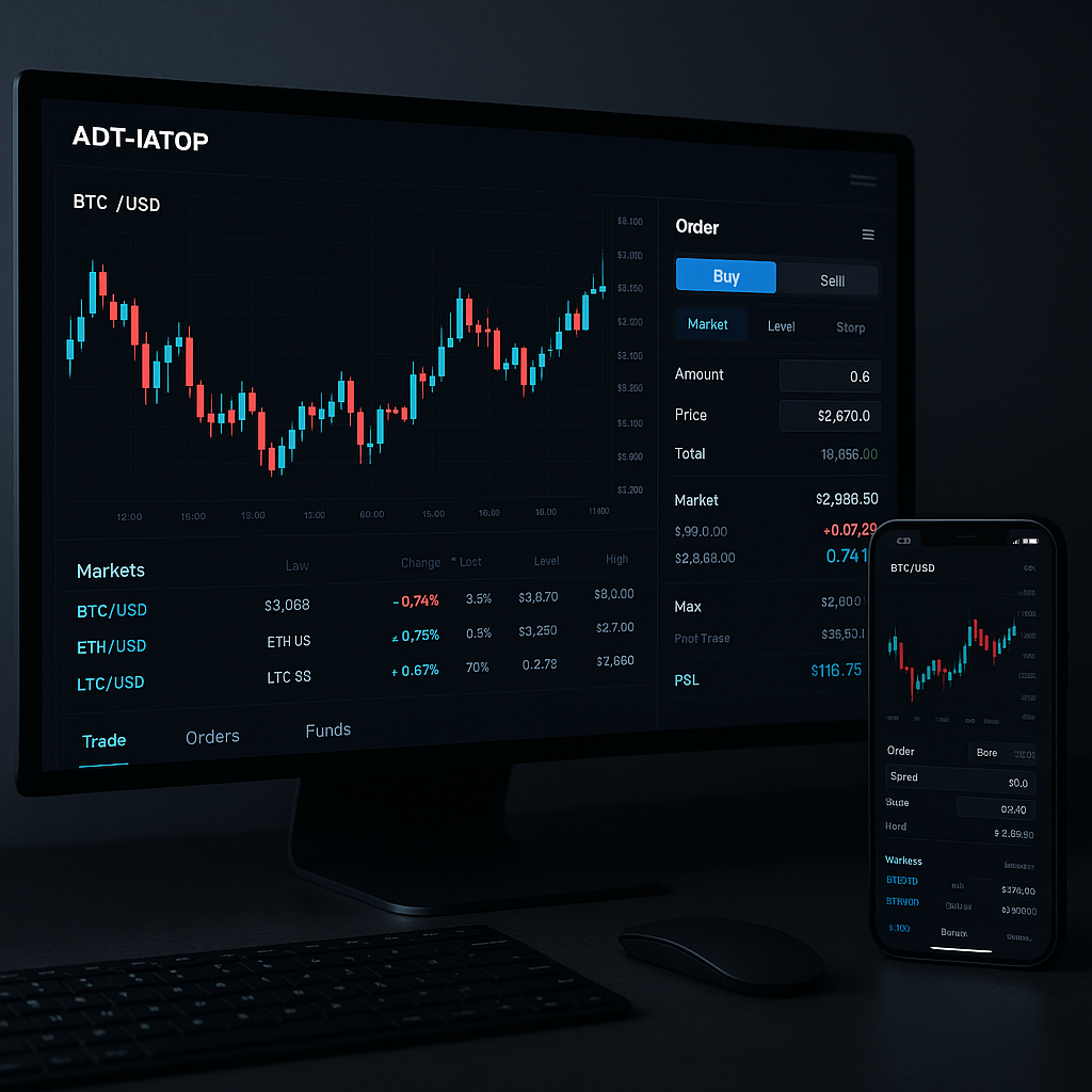 You are currently viewing ADT-IATOP Trading Platform: Features, Tools, and Technology